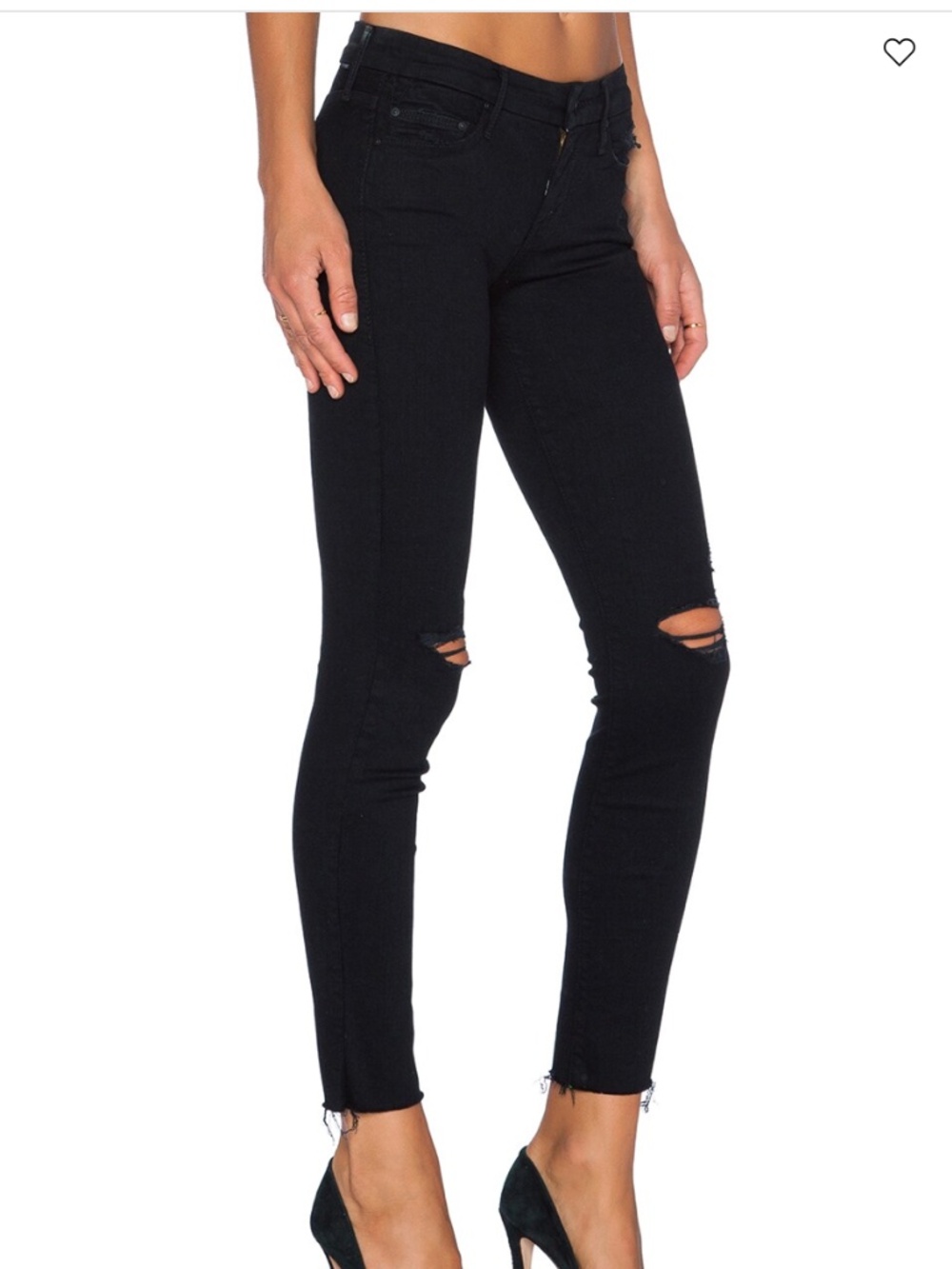 NWOT MOTHER Looker in Guilty as Sin Jeans